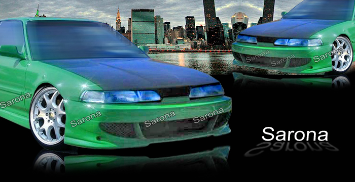 1990-1993 Acura Integra Front Bumper 1990-1993 Acura Integra Front Bumper