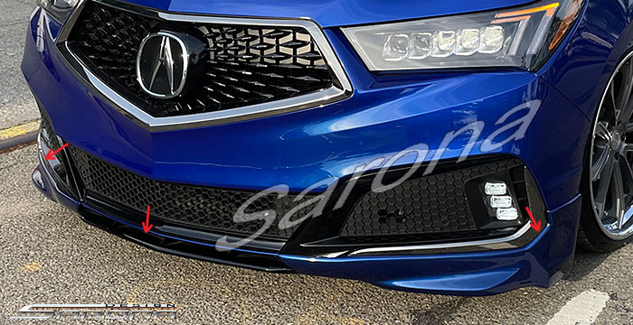 2017-2020 Acura MDX Front Add-On 2017-2020 Acura MDX Front Add-On