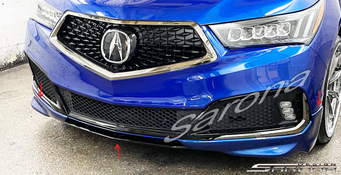 2017-2020 Acura MDX Front Add-On 2017-2020 Acura MDX Front Add-On