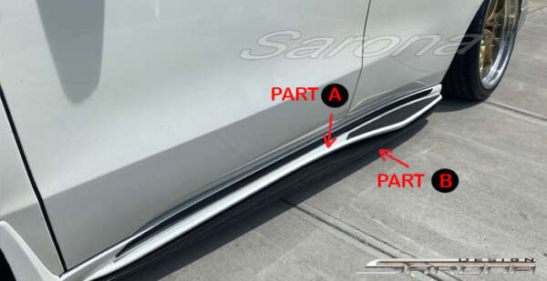 2014-2021 Acura MDX Side Skirts