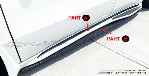 2014-2021 Acura MDX Side Skirts