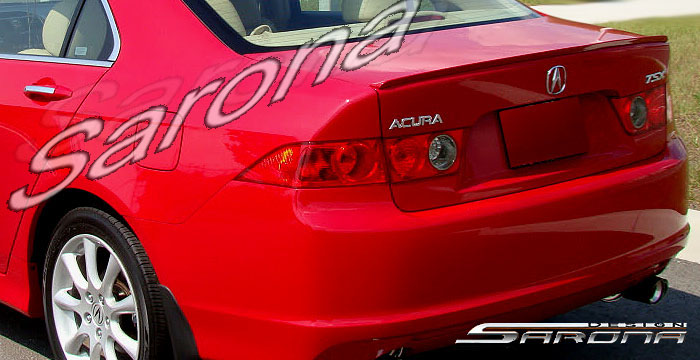 2004-2008 Acura TSX Trunk Wing 2004-2008 Acura TSX Trunk Wing