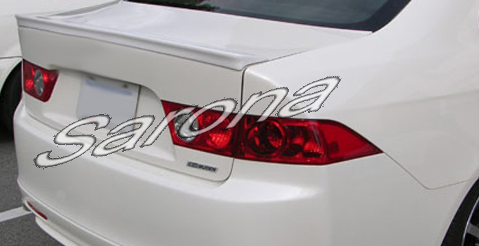 2004-2008 Acura TSX Trunk Wing 2004-2008 Acura TSX Trunk Wing