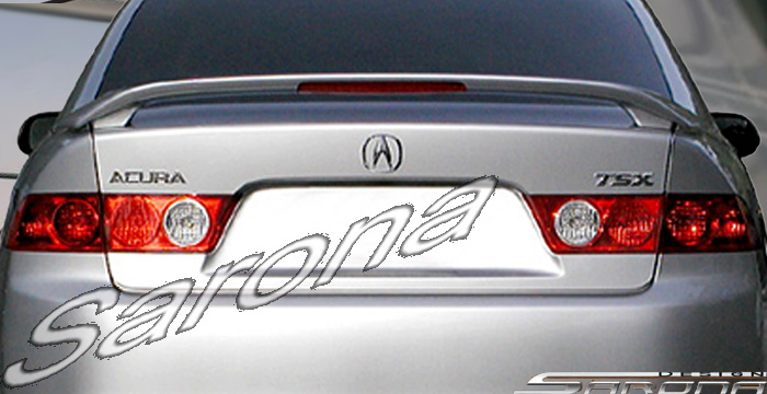 2004-2008 Acura TSX Trunk Wing 2004-2008 Acura TSX Trunk Wing