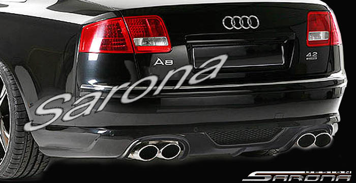 2004-2009 Audi A8 Rear Add-On 2004-2009 Audi A8 Rear Add-On