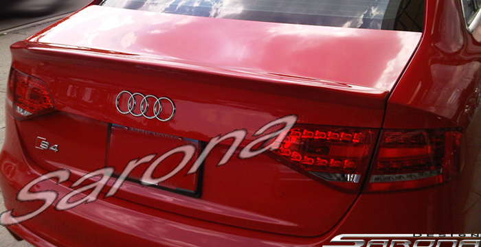 2009-2012 Audi A4 Trunk Wing 2009-2012 Audi A4 Trunk Wing