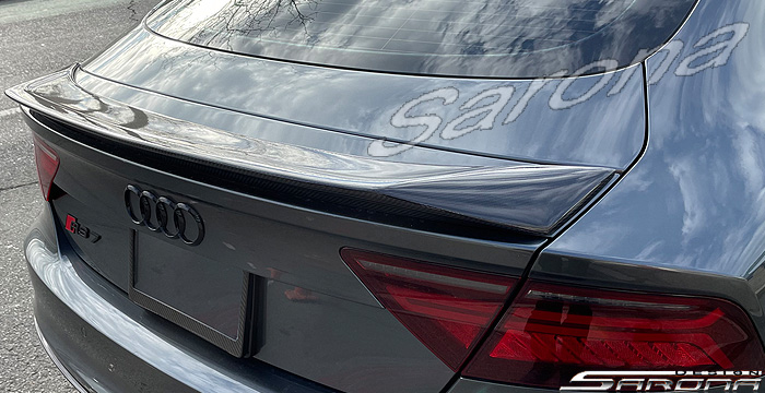 2013-2017 Audi A7 Trunk Wing 2013-2017 Audi A7 Trunk Wing