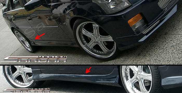 2003-2007 Cadillac CTS Side Skirts 2003-2007 Cadillac CTS Side Skirts