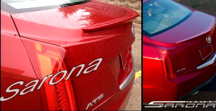 2013-2017 Cadillac ATS Trunk Wing 2013-2017 Cadillac ATS Trunk Wing