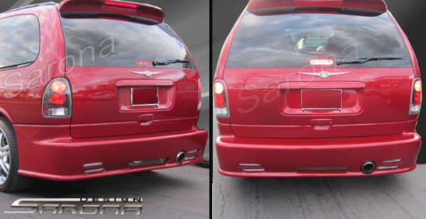 1996-2000 Chrysler Town & Country Rear Bumper