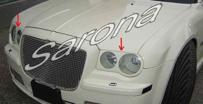 2004-2008 Chrysler 300c Eyelids 2004-2008 Chrysler 300c Eyelids