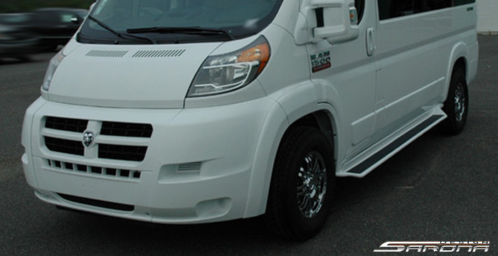 2014-2024 Dodge Ram Van Running Boards 2014-2024 Dodge Ram Van Running Boards