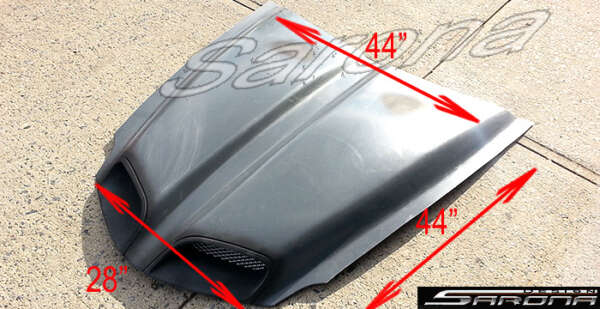 1997-2003 Dodge Dakota Hood Scoop