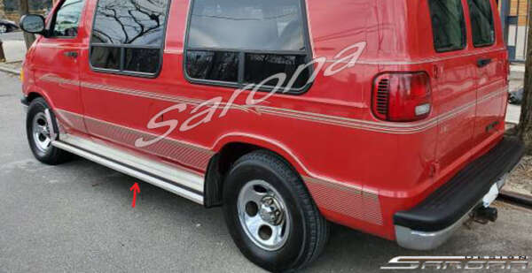 1978-2003 Dodge Ram Van Running Boards