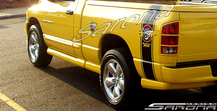 2002-2008 Dodge Ram Pickup Side Skirts 2002-2008 Dodge Ram Pickup Side Skirts