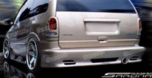 1996-2000 Dodge Caravan Rear Bumper