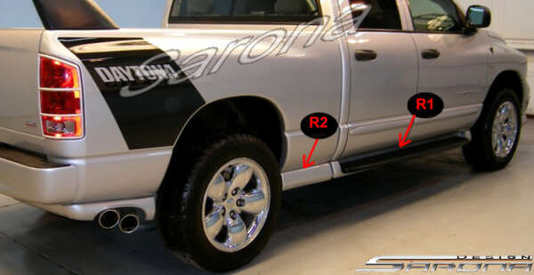 2002-2008 Dodge Ram Pickup Side Skirts