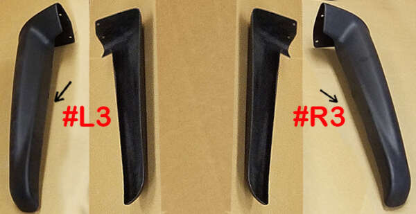 1997-2003 Dodge Dakota Side Skirts