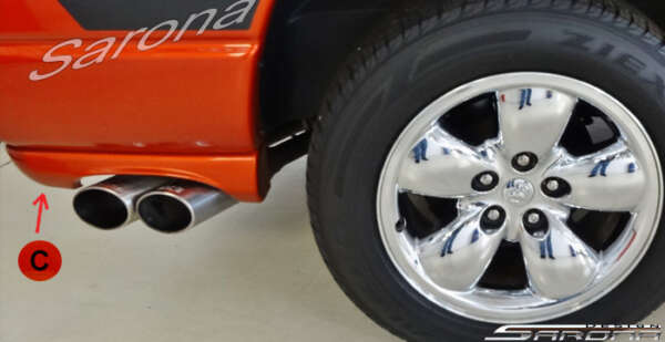 2002-2008 Dodge Ram Pickup Rear Add-On
