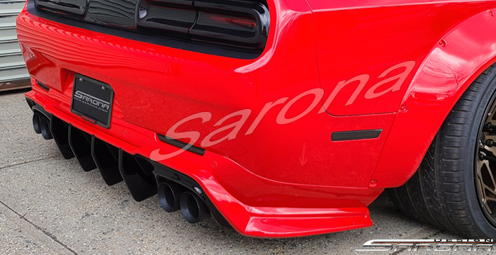 2015-2023 Dodge Challenger Rear Add-On 2015-2023 Dodge Challenger Rear Add-On