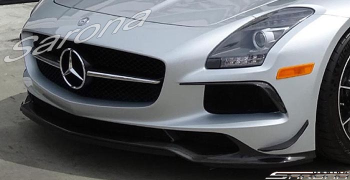 2010-2013 Mercedes-Benz SLS Class Canards 2010-2013 Mercedes-Benz SLS Class Canards