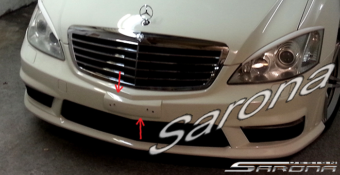 2010-2013 Mercedes-Benz S Class License Plate Holder 2010-2013 Mercedes-Benz S Class License Plate Holder