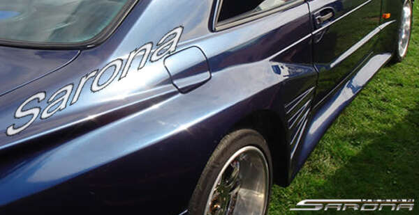1984-2015 Mercedes-Benz SEC Fender Flares