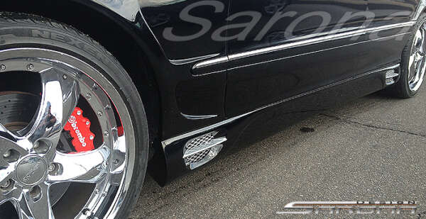 2000-2006 Mercedes-Benz S Class Side Skirts