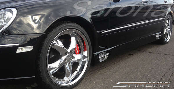 2000-2006 Mercedes-Benz S Class Side Skirts
