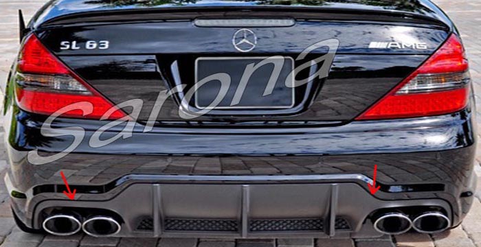 2003-2012 Mercedes-Benz SL Rear Add-On