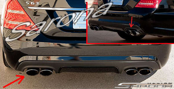 2007-2013 Mercedes-Benz S Class Exhaust Tips