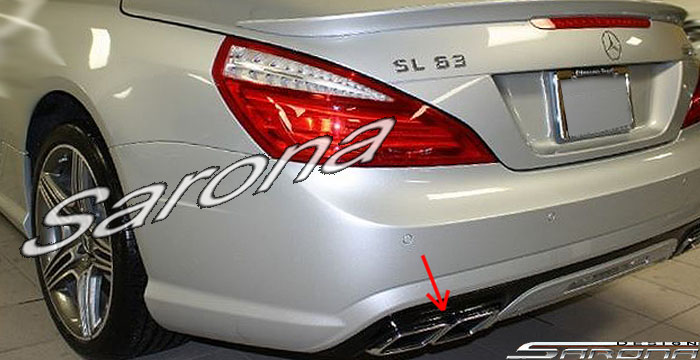 2003-2016 Mercedes-Benz SL Exhaust Tips 2003-2016 Mercedes-Benz SL Exhaust Tips