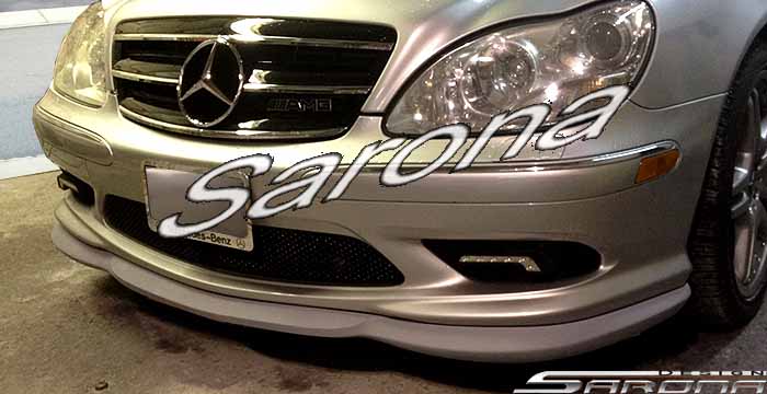 2000-2006 Mercedes-Benz S Class Front Add-On 2000-2006 Mercedes-Benz S Class Front Add-On