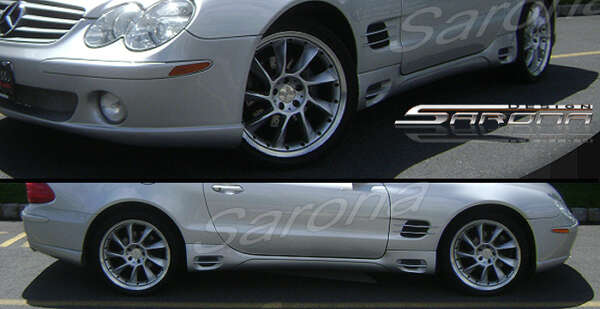 2003-2012 Mercedes-Benz SL Side Skirts