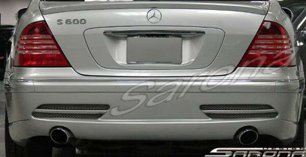 2000-2006 Mercedes-Benz S Class Rear Bumper
