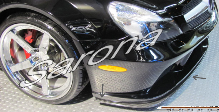 2009-2012 Mercedes-Benz SL Front Add-On 2009-2012 Mercedes-Benz SL Front Add-On