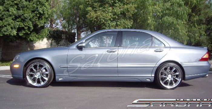 2000-2006 Mercedes-Benz S Class Side Skirts