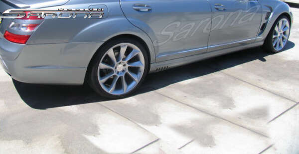 2007-2012 Mercedes-Benz S Class Side Skirts