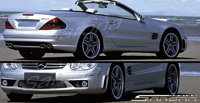2003-2011 Mercedes-Benz SL Side Skirts 2003-2011 Mercedes-Benz SL Side Skirts