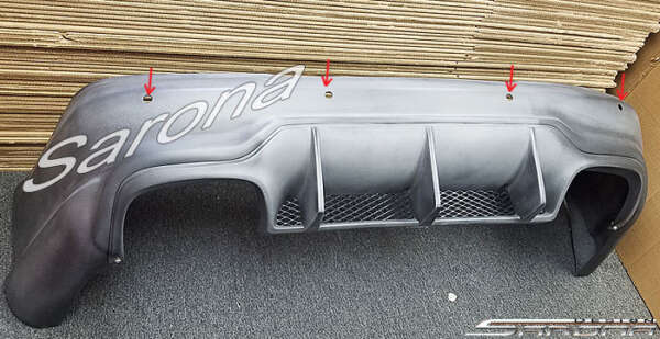 2003-2012 Mercedes-Benz SL Rear Bumper