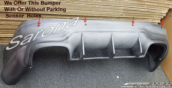 2003-2012 Mercedes-Benz SL Rear Bumper
