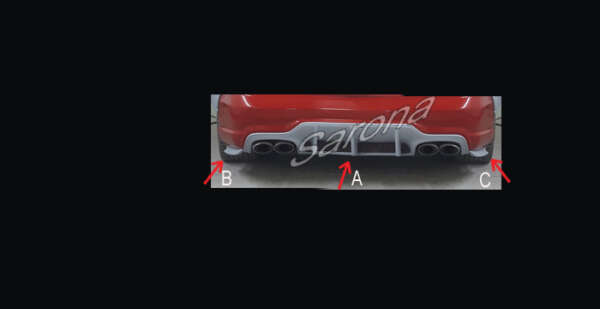 2009-2012 Mercedes-Benz SL Rear Add-On