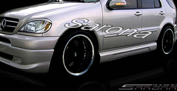 1998-2005 Mercedes-Benz ML Side Skirts