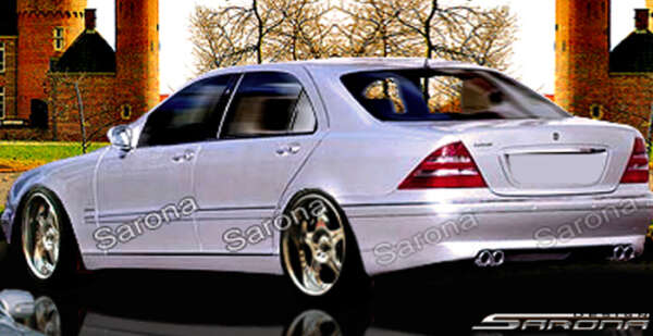 2000-2006 Mercedes-Benz S Class Side Skirts
