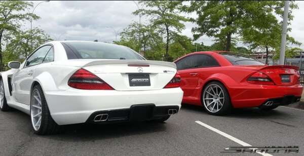 2003-2012 Mercedes-Benz SL Rear Bumper