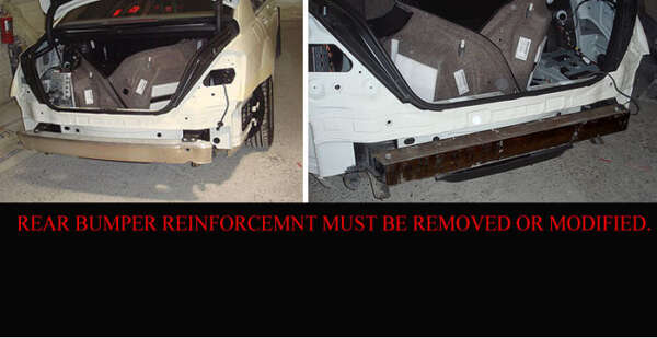 2007-2013 Mercedes-Benz S Class Rear Bumper