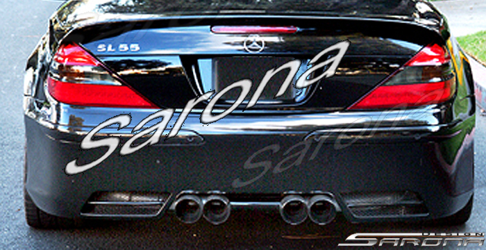 2003-2012 Mercedes-Benz SL Rear Bumper 2003-2012 Mercedes-Benz SL Rear Bumper