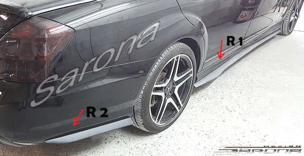 2007-2012 Mercedes-Benz S Class Side Skirts