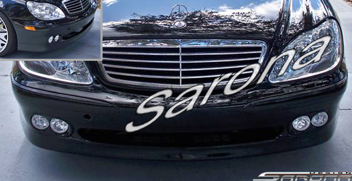 2000-2002 Mercedes-Benz S Class Front Bumper 2000-2002 Mercedes-Benz S Class Front Bumper