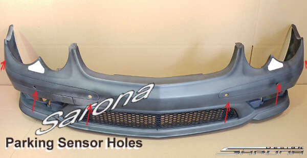 2003-2008 Mercedes-Benz SL Front Bumper